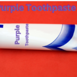 purple toothpaste